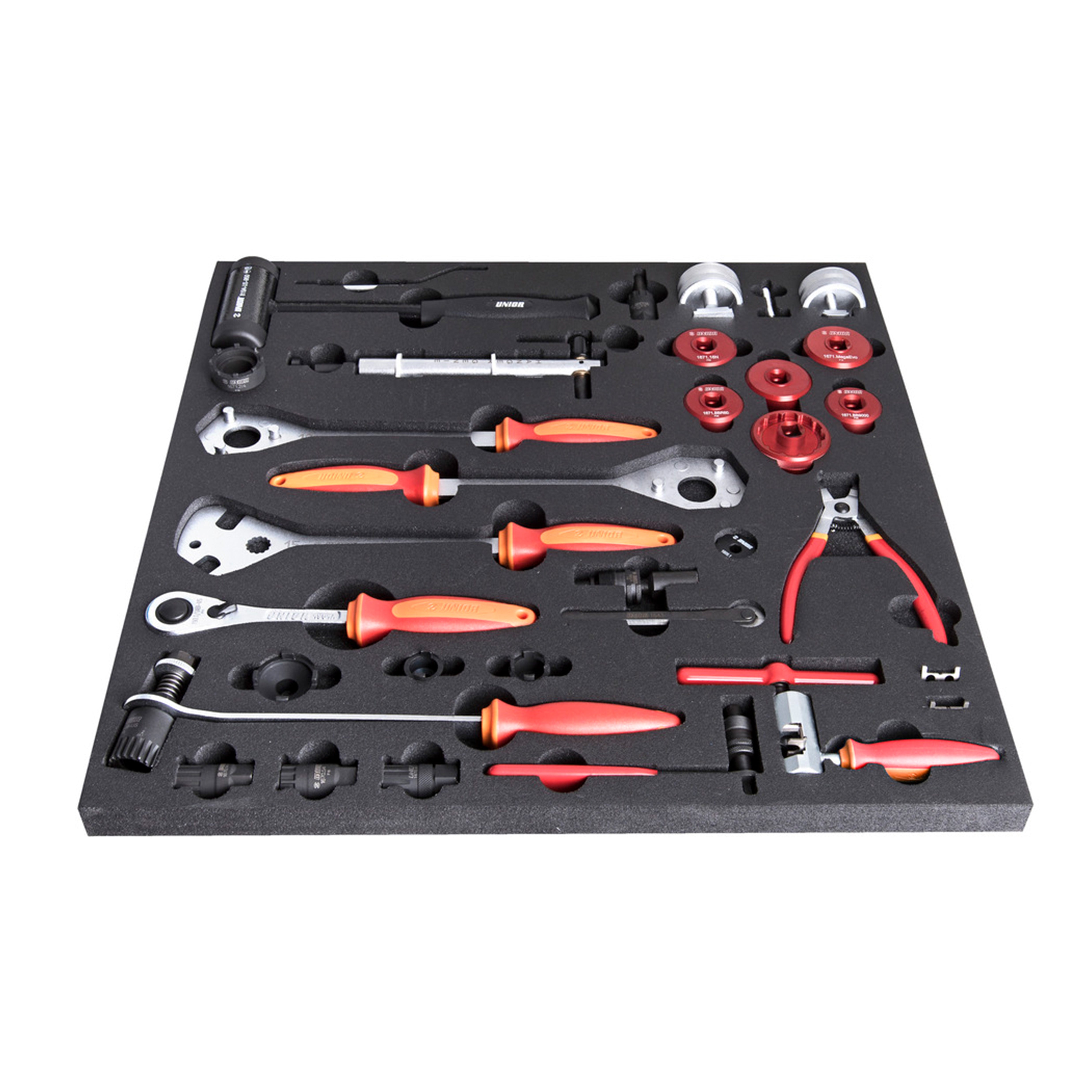 ***Set of tools in tray 2 for 2600A and 2600C - Drivetrain tools SET2-2600AC-US