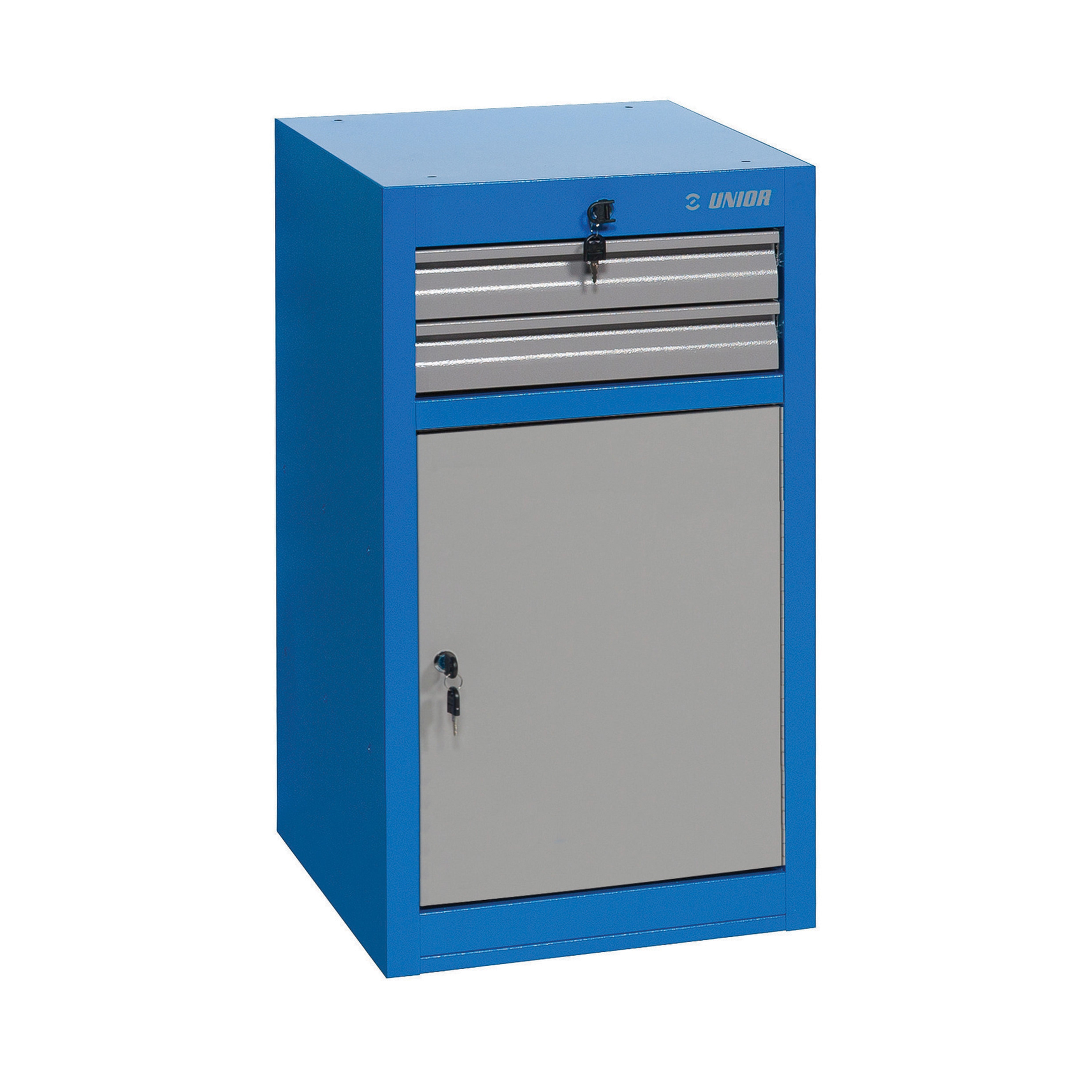 Ladenkast smal - 2 laden en deur 990NDD2 475 x 650 x 870